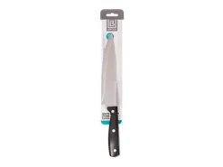 5five Cubierto^Cuchillo de Cocina Acero Inoxidable ABS (20 cm) Negro