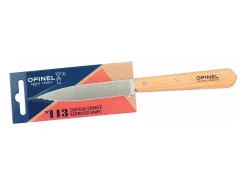 Opinel Cubierto^Cuchillo de sierra n°113 Marru00f3n