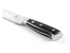 Somagic Cubierto^Cuchillo para pan de 9 pulgadas, gama Signature - Negro