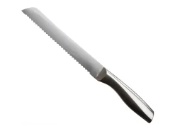 Hot 5five Cuchillo para Pan Secret de Gourmet Acero Inoxidable (21 cm) Gris