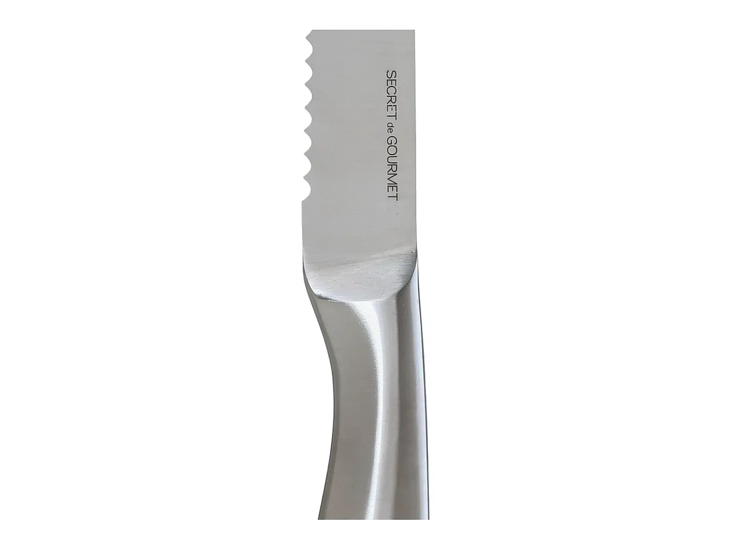 Hot 5five Cuchillo para Pan Secret de Gourmet Acero Inoxidable (21 cm) Gris