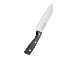 San Ignacio Cubierto^Cuchillo Santoku Expert Acero Inoxidable Satinado ABS (17,5 cm) Color natural claro