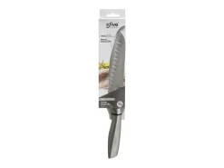 5five Cubierto^Cuchillo Santoku Secret de Gourmet Acero Inoxidable (31,5 cm) Gris