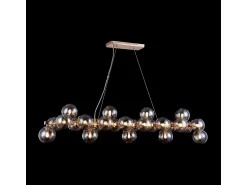 Hot Maytoni Dallas Lámpara Colgante de Techo Dorada, 25 Luz, G9 Dorado