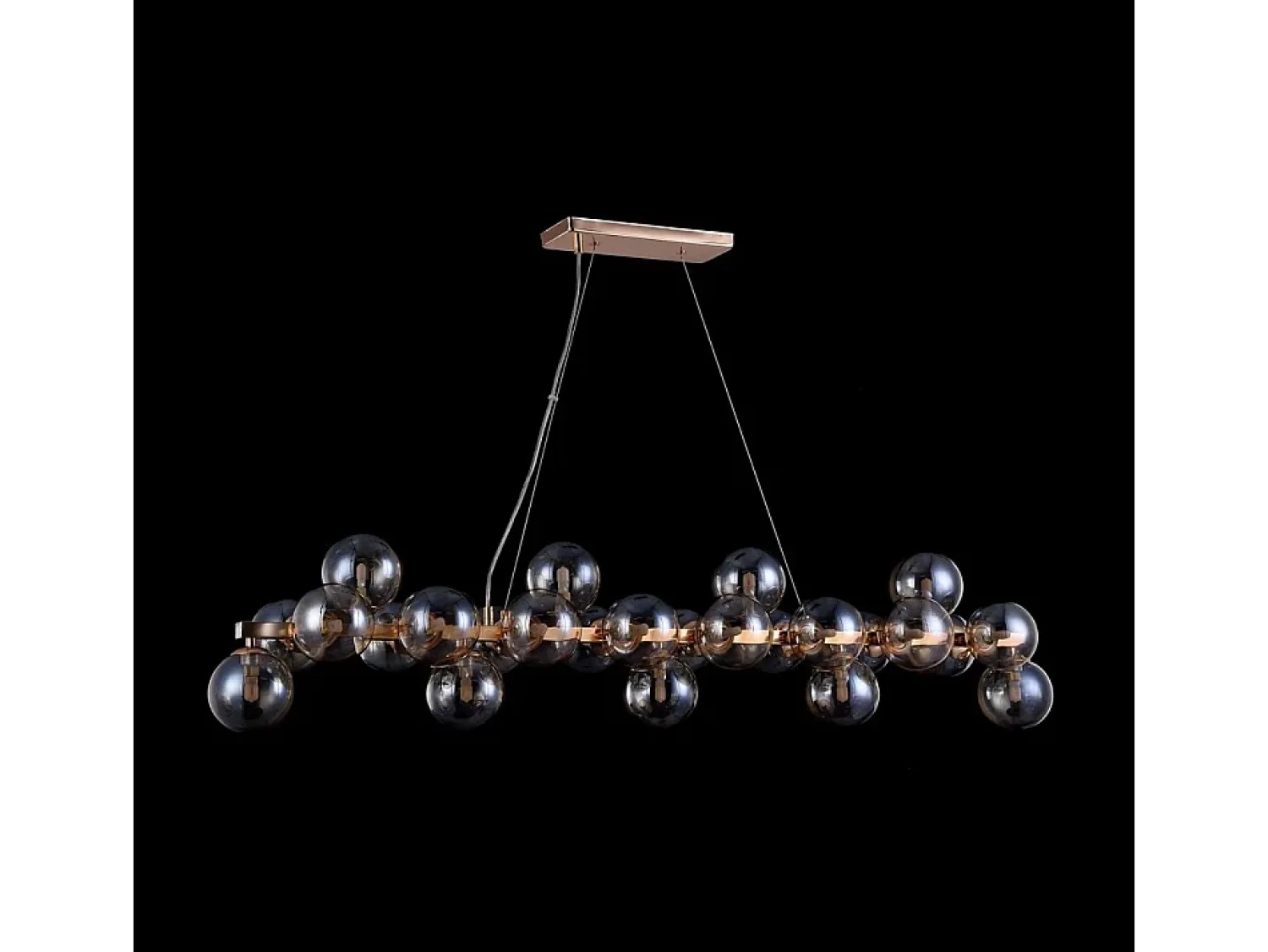 Hot Maytoni Dallas Lámpara Colgante de Techo Dorada, 25 Luz, G9 Dorado