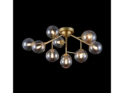 Maytoni Plafón^Dallas Plafón Semi Empotrado , 12 Luces, G9 Dorado