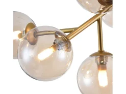 Maytoni Plafón^Dallas Plafón Semi Empotrado , 12 Luces, G9 Dorado
