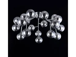 Hot Maytoni Dallas Plafón Semi Empotrado Cromo, 20 Luces, G9 Gris