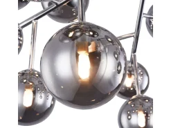 Hot Maytoni Dallas Plafón Semi Empotrado Cromo, 20 Luces, G9 Gris