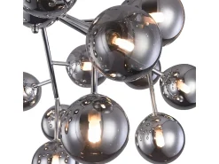 Hot Maytoni Dallas Plafón Semi Empotrado Cromo, 20 Luces, G9 Gris