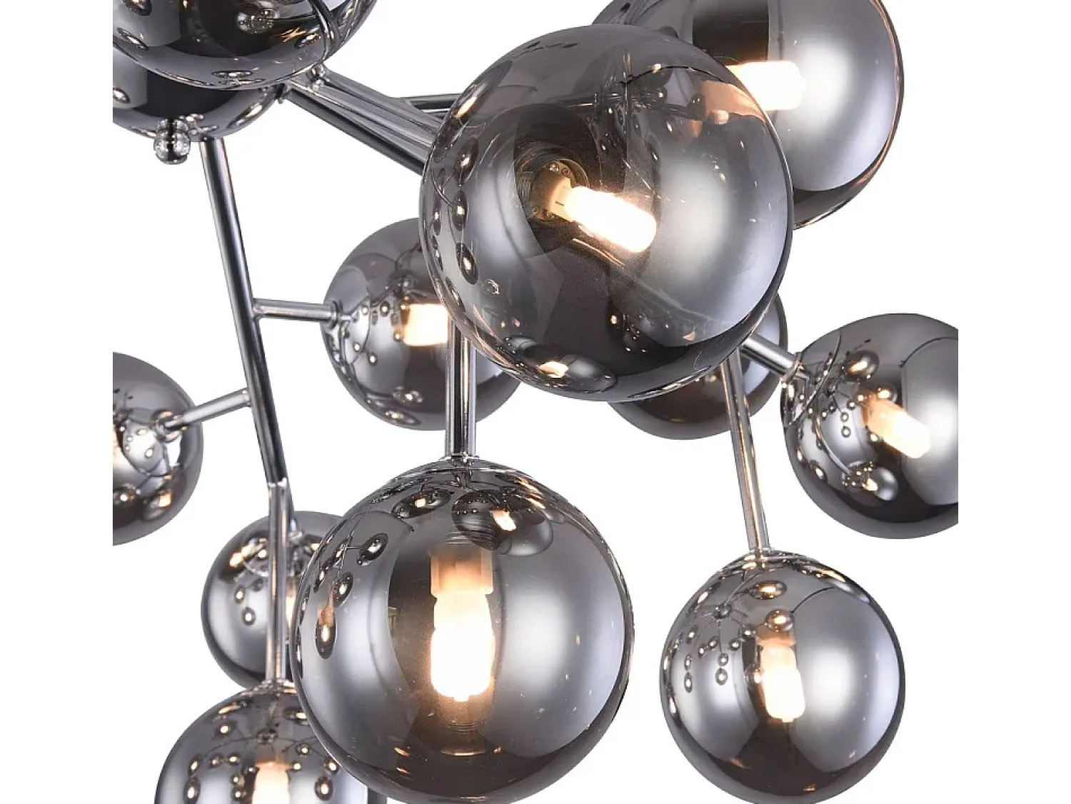 Hot Maytoni Dallas Plafón Semi Empotrado Cromo, 20 Luces, G9 Gris