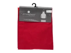 Atmosphera Mantelería^Delantal con Bolsillo Algodón 60 x 80 cm Rojo