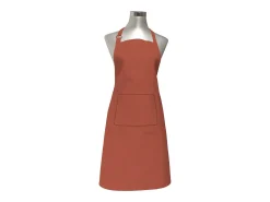 Hot Soleil d'ocre Delantal de cocina de algodón 60x80 cm PANAMA Ladrillo Rojo