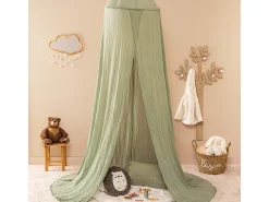 Atmosphera Ropa De Cama^Dosel de algodón 350x250x50cm Verde