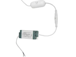 AKUNADECOR Plafón^Downlight Gabro Cuadrado 12w 3000k-4000k-6500k Blanco