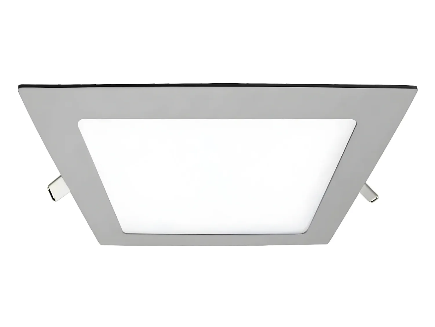 Hot 7H SEVENON Downlight LED Ultraslim Empotrable Cuadrado 15W 1100lm 20,5x20,5cm 4000K Aluminio 7hSevenOn Gris