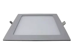 Downlight LED Ultraslim Empotrable Cuadrado 15W 1100lm 20.5x20.5cm 4000K Aluminio 7hSevenOn LED
