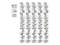 ECD Germany Guirnalda Luminosa^Luces navideñas 2016 LEDs 14,5m blanco cálido guirnalda luminosa impermeable interior/exterior IP44 iluminación para árbol de navidad Verde