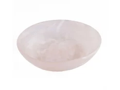 Discount Bazar Bizar El Cuenco Resin Organic - Rosa Blanco - M Rosa / Blanco