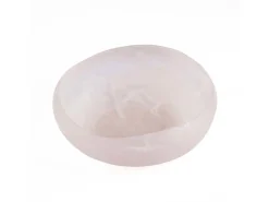Best Bazar Bizar El Cuenco Resin Organic - Rosa Blanco - L Rosa / Blanco