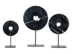 El Disco De Mármol En Soporte - Negro - L