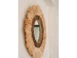 Bazar Bizar Espejo De Pared|Espejo^El Espejo Mowgli - Natural - M Color natural claro