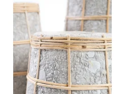 Bazar Bizar Jarrón^El Jarrón Cutie - Concreto Natural - L Gris