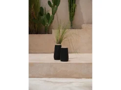Bazar Bizar Jarrón^El Jarrón Sneaky - Negro Natural - M Multicolor