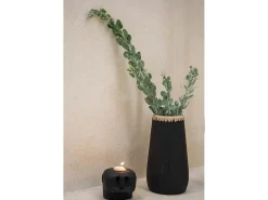 Bazar Bizar Jarrón^El Jarrón Sneaky - Negro Natural - M Multicolor