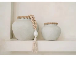 Bazar Bizar Jarrón^El Jarrón Styly - Concreto Natural - M Gris