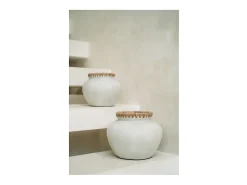 Bazar Bizar Jarrón^El Jarrón Styly - Concreto Natural - M Gris