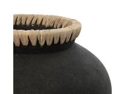 Online Bazar Bizar El Jarrón Styly - Natural - L Negro