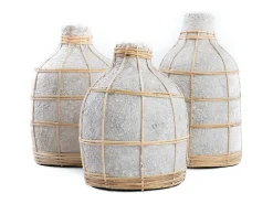 Hot Bazar Bizar El Jarrón Whoopy - Concreto Natural - S Gris