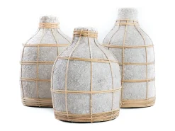 Hot Bazar Bizar El Jarrón Whoopy - Concreto Natural - S Gris