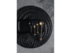 Bazar Bizar Vajilla^El Plato De Tapas Quemado Negro