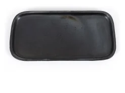 Bazar Bizar Vajilla^El Plato De Tapas Quemado Negro