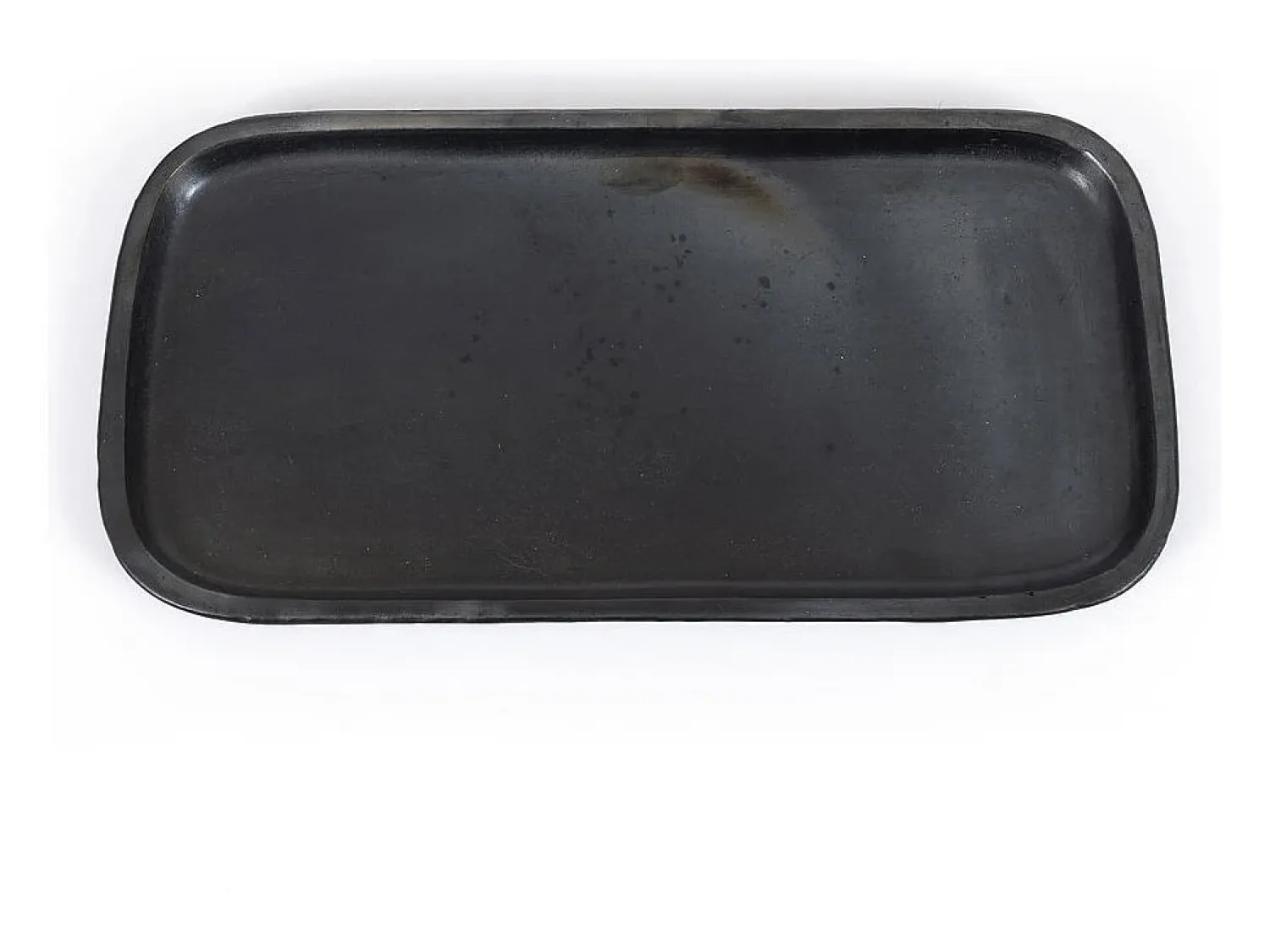 Bazar Bizar Vajilla^El Plato De Tapas Quemado Negro