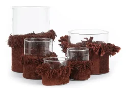 Online Bazar Bizar El Portavelas Oh My Gee - Terciopelo Burdeos - L Granate