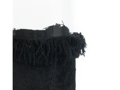 Outlet Bazar Bizar El Portavelas Oh My Gee - Terciopelo - XXL Negro