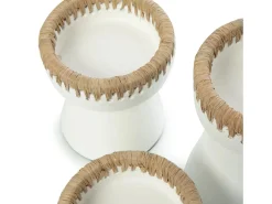 Bazar Bizar El Portavelas Pretty - Blanco Natural - S Multicolor