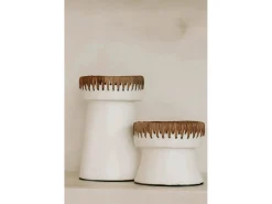 Bazar Bizar El Portavelas Pretty - Blanco Natural - S Multicolor