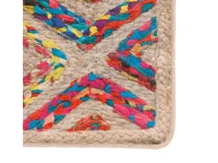 Garden Furniture Elsje Alfombra lavable antideslizante 80x300 cm Multicolor
