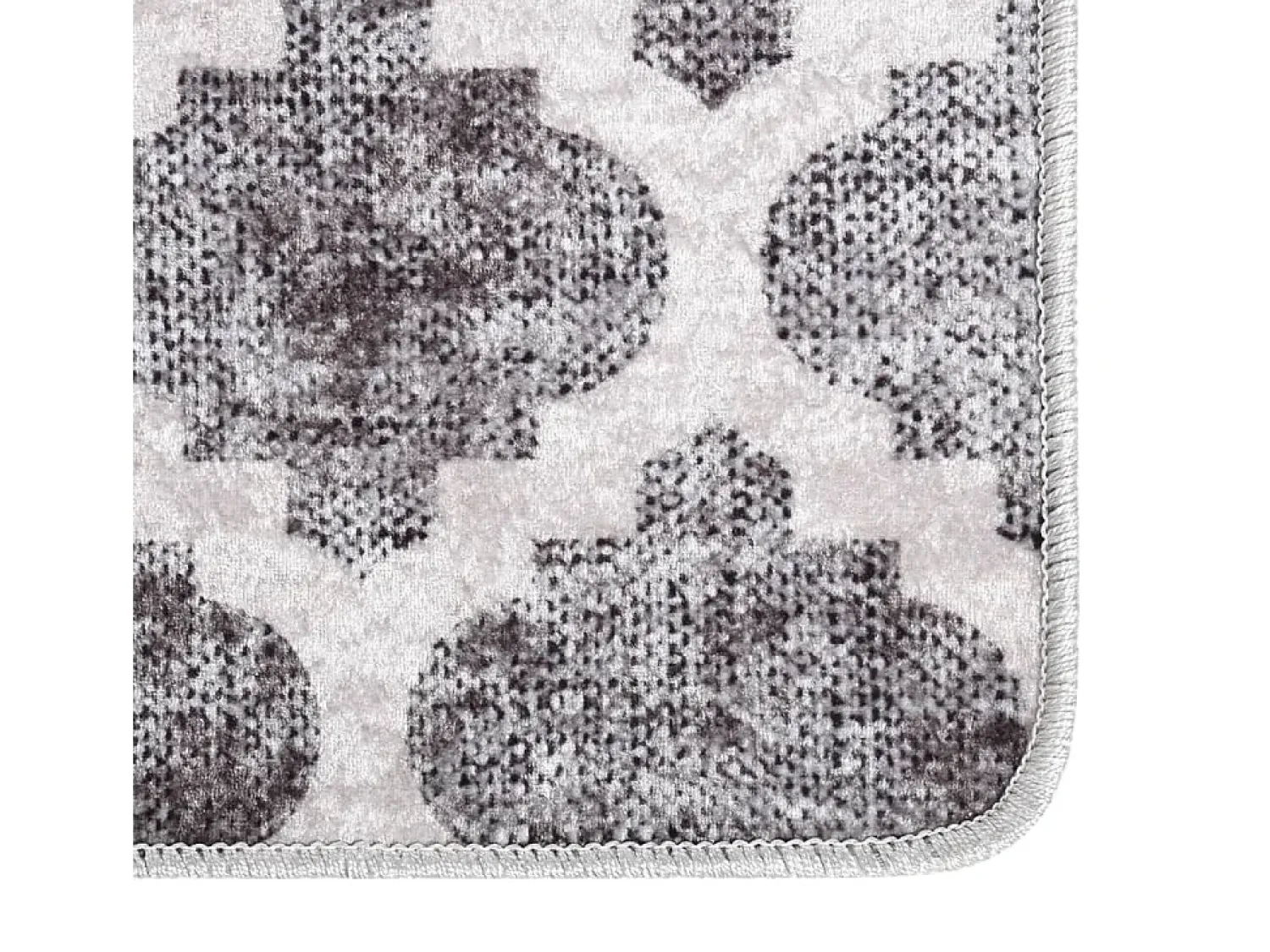 Garden Furniture Alfombra De Salón^Elsje Alfombra lavable antideslizante multicolor 160x230 cm Gris