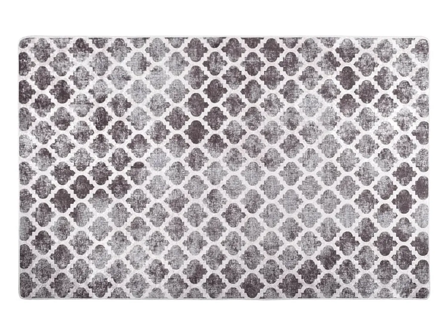 Garden Furniture Alfombra De Salón^Elsje Alfombra lavable antideslizante multicolor 160x230 cm Gris