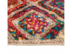 Elsje Alfombra lavable antideslizante multicolor 80x150 cm