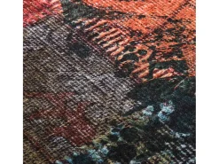 Garden Furniture Alfombra De Salón^Elsje Alfombra lavable patchwork antideslizante 80x300 cm Multicolor
