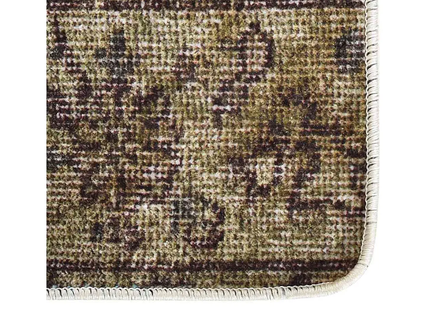 Garden Furniture Alfombra De Salón^Elsje Alfombra lavable patchwork antideslizante 80x300 cm Multicolor