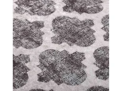 Sale Garden Furniture Elsje Alfombra lavable patchwork antideslizante multicolor 80x300 cm Gris