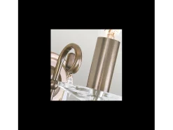 Aplique Para Pared^Elstead Aegean 1 ljus inomhusljus vägglampa Åldrad mässing, E14 Cobrizo
