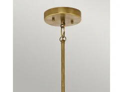 Elstead Aster 3 Light Globe Takhänge Mässing, E14